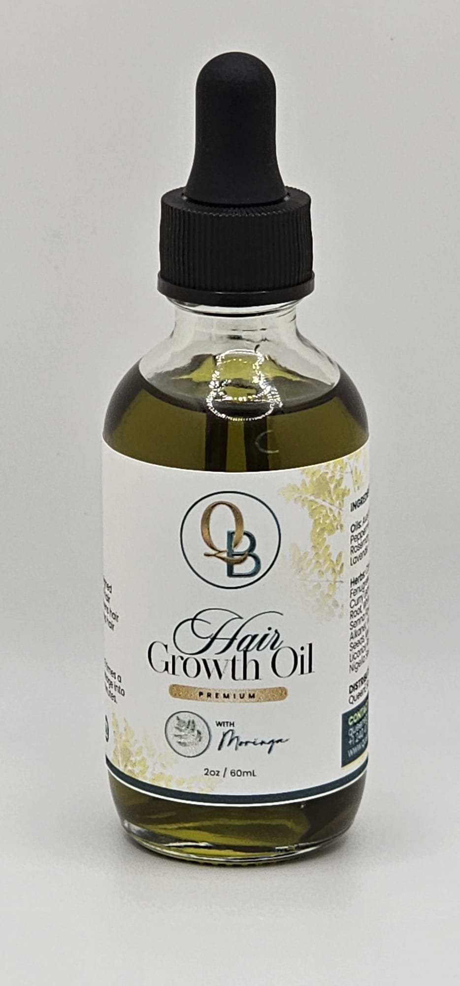 QueenE Botanicals Hair Growth Oil with Moringa